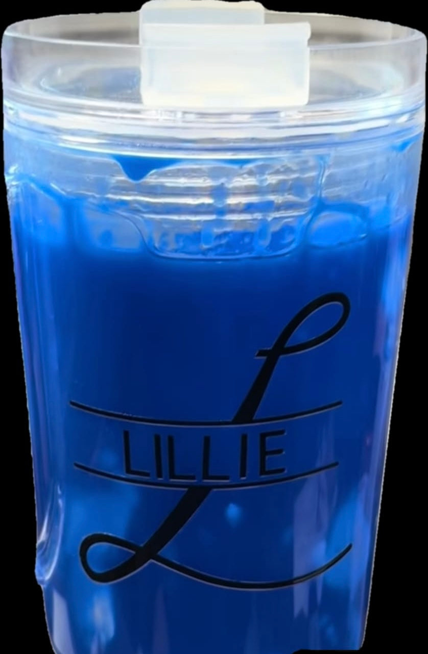 Alphabet letters for cups to add name