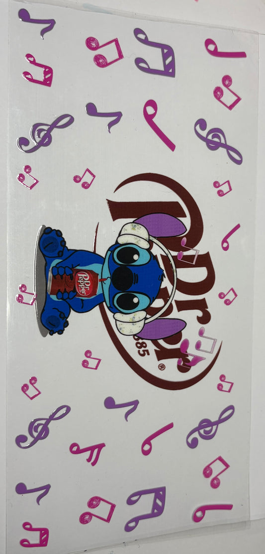 Stitch and Dr Pepper