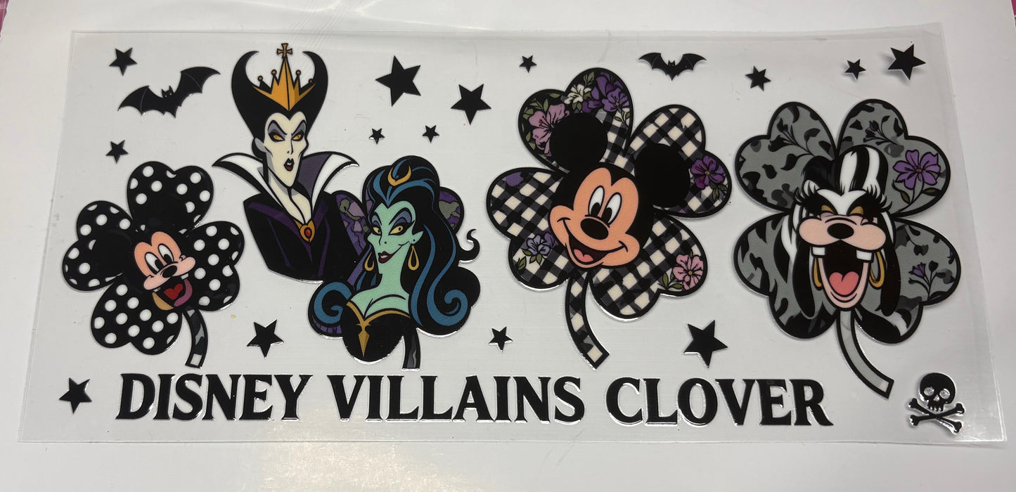 Disney villain clovers