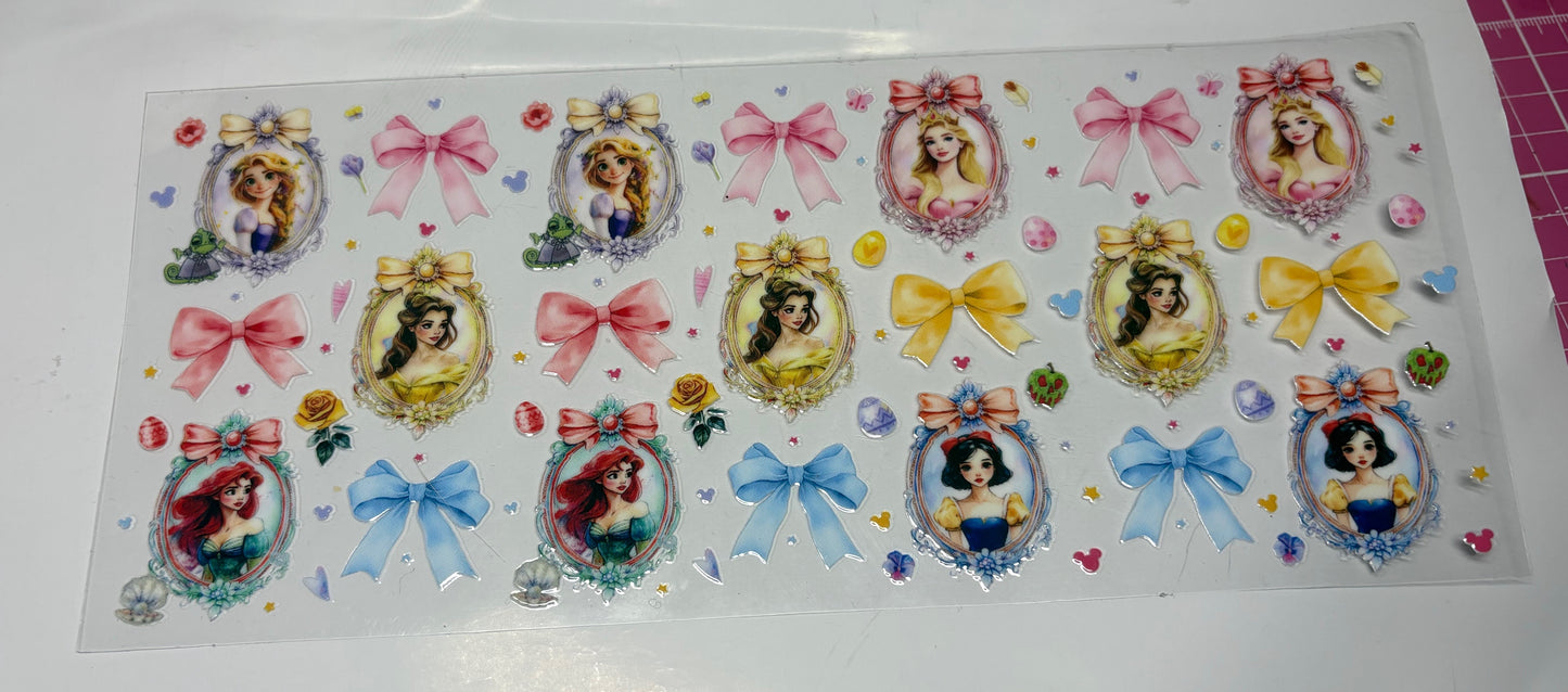 Disney princesses and bows