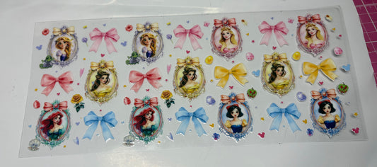 Disney princesses and bows