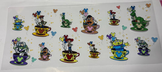 Toy story tea cups