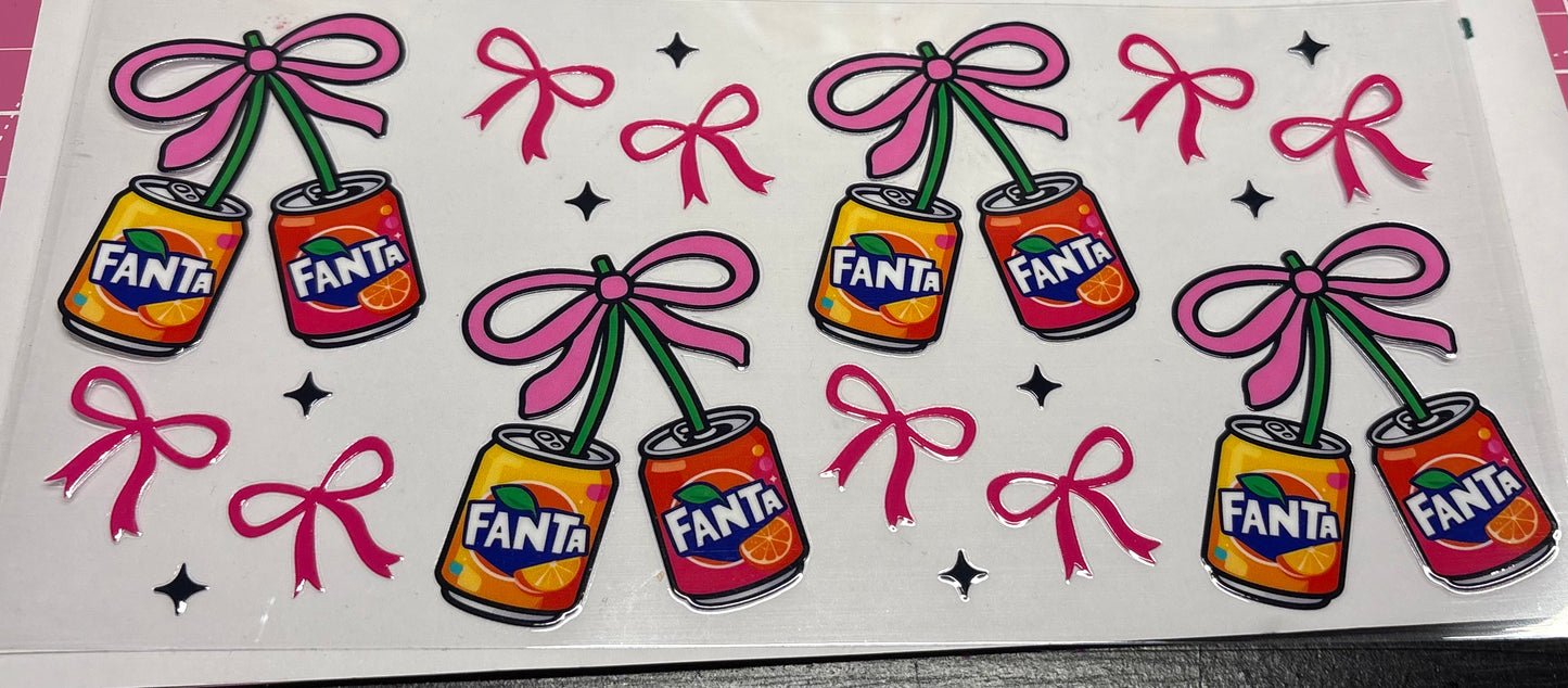 Fanta with bows