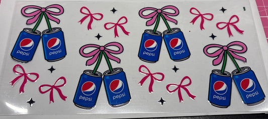 Classic Pepsi with bows