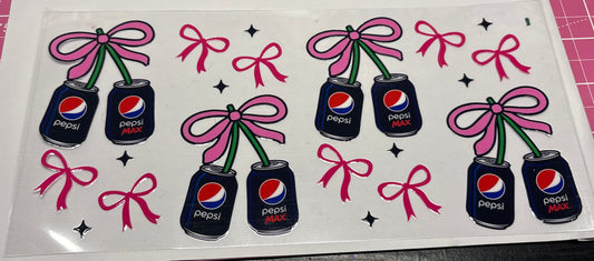 Pepsi max with bows