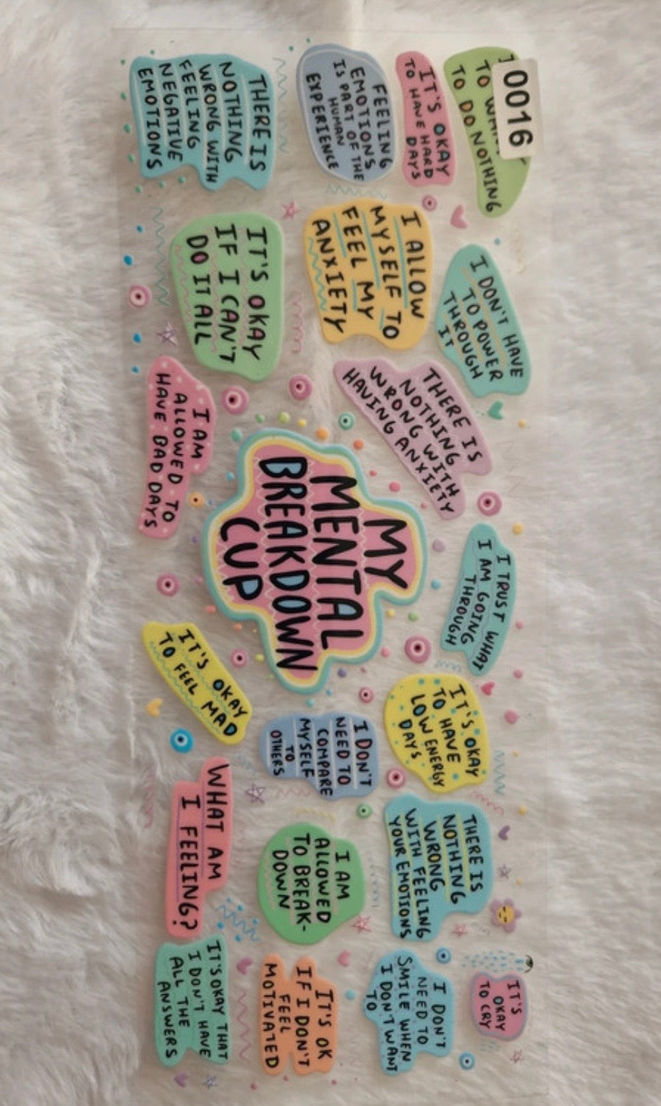 Mental breakdown cup