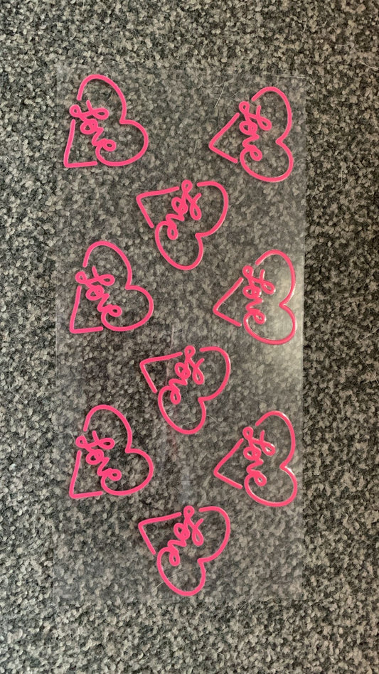 Love hearts